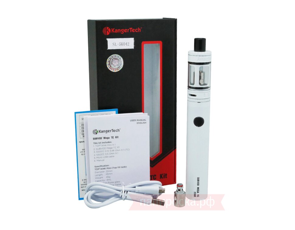 Kanger SUBVOD MEGA TC - Электронная Сигарета